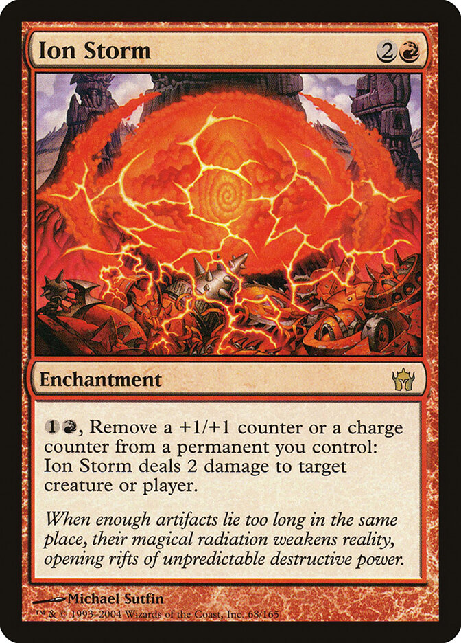 Ion Storm card front