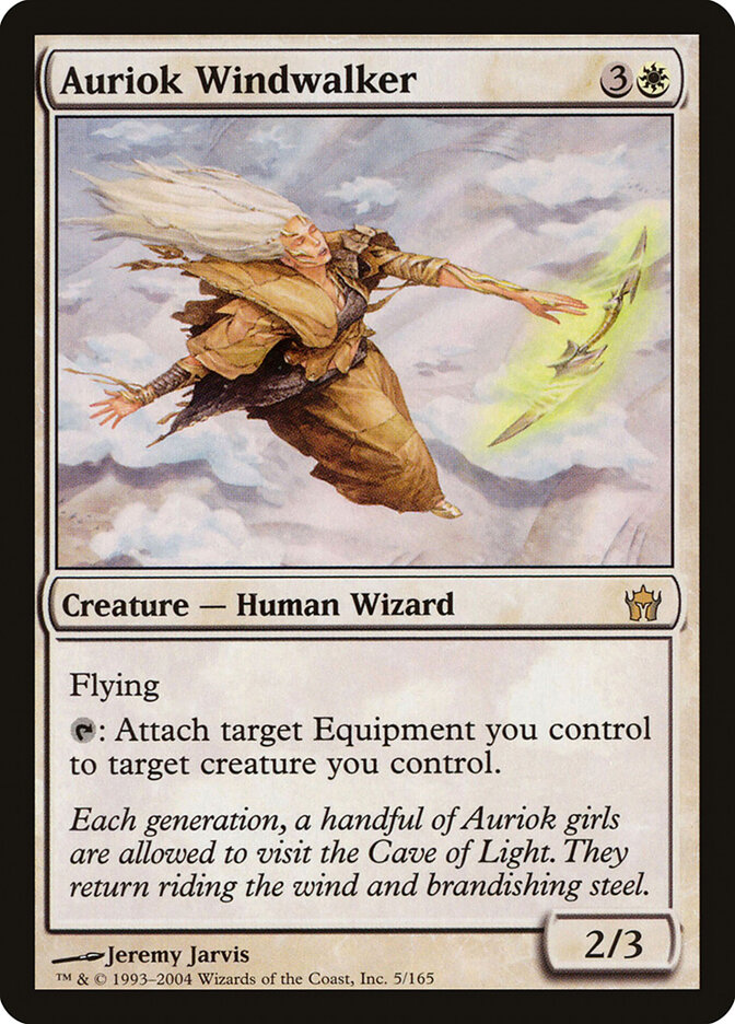 Auriok Windwalker card front