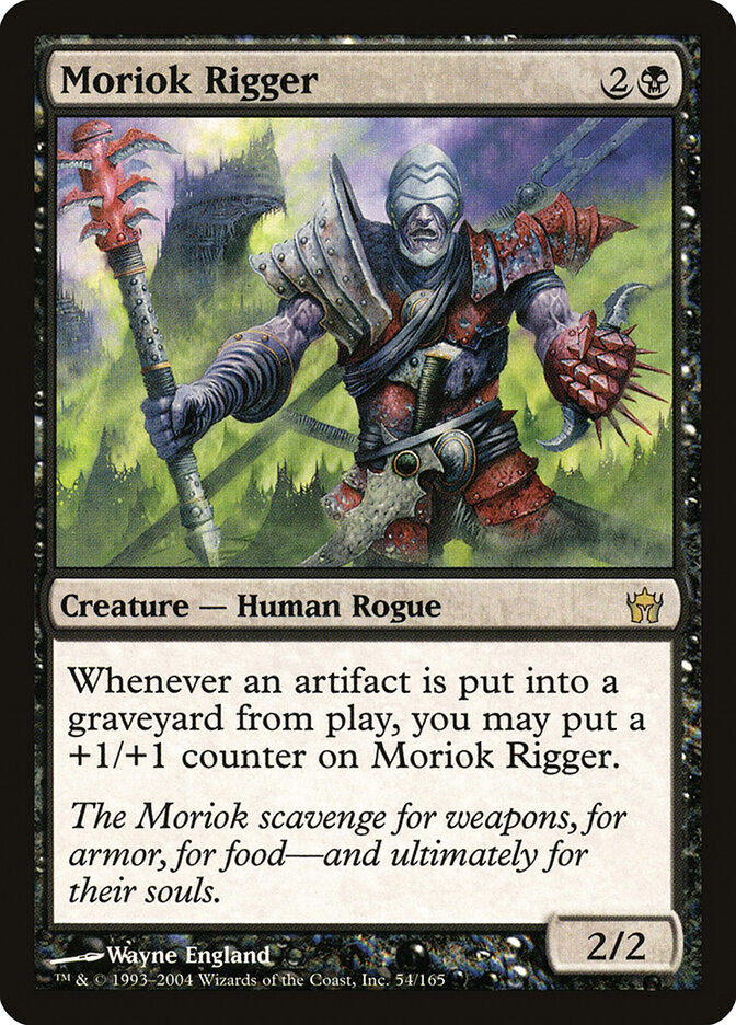 Moriok Rigger card front
