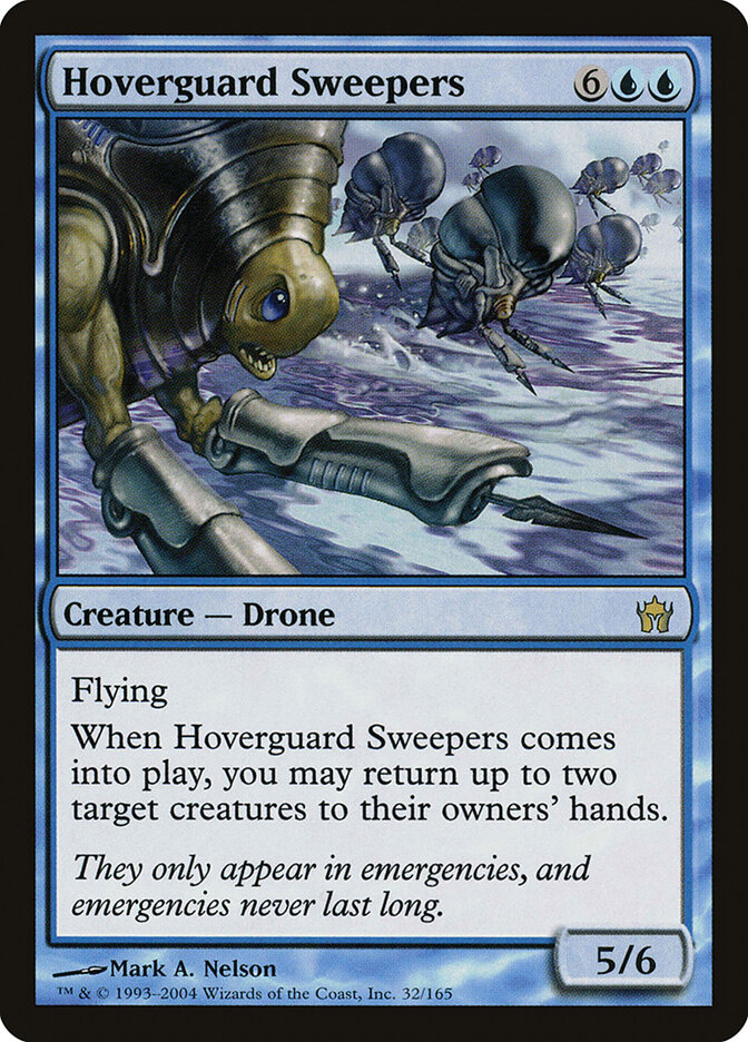 Hoverguard Sweepers card front