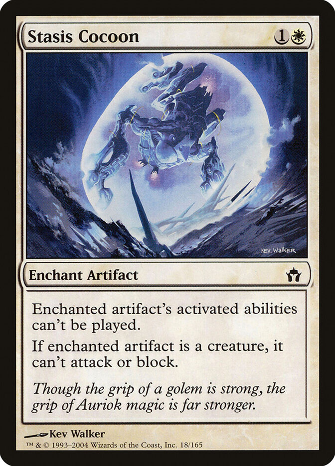 Stasis Cocoon card front