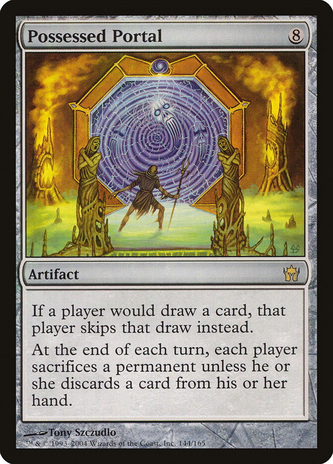 Possessed Portal card front