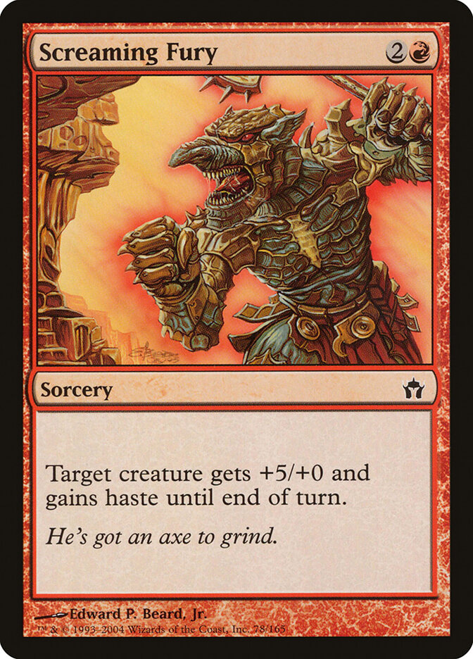 Screaming Fury card front