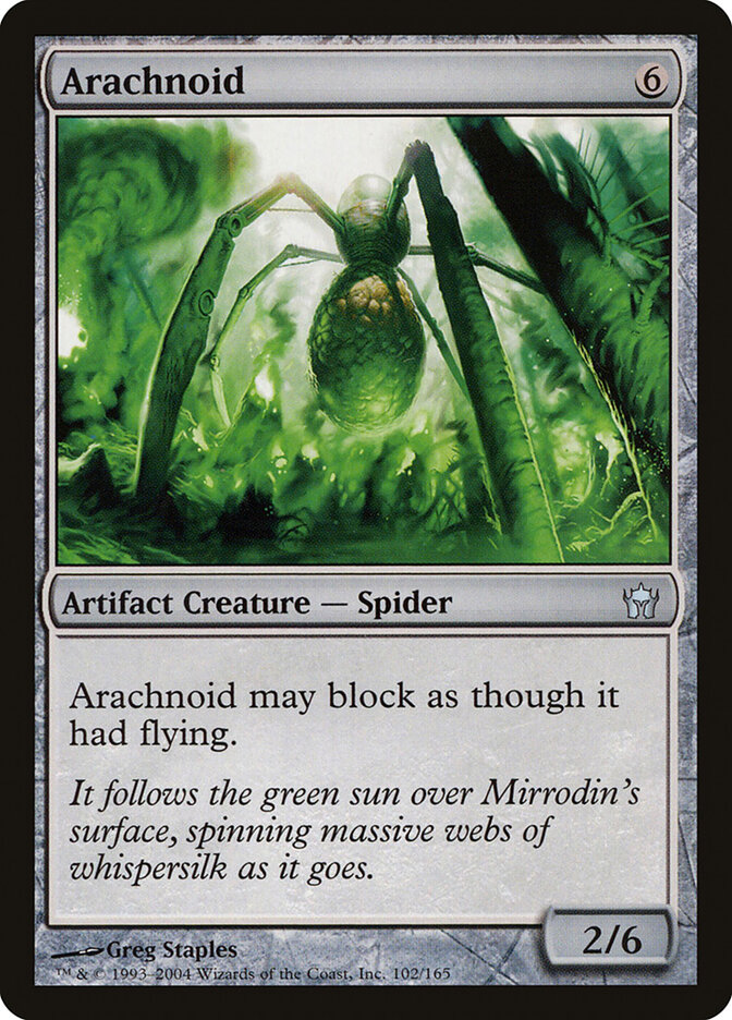 Arachnoid card front