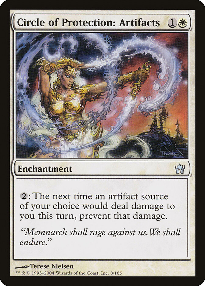 Circle of Protection: Artifacts card front