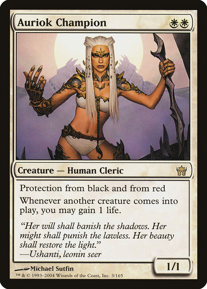 Auriok Champion card front