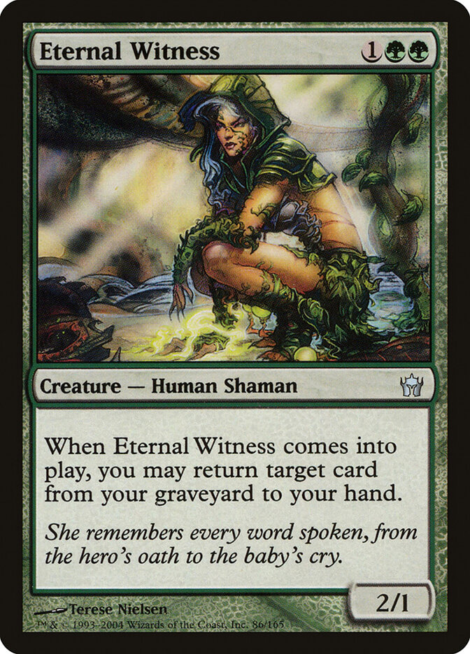 Eternal Witness card front