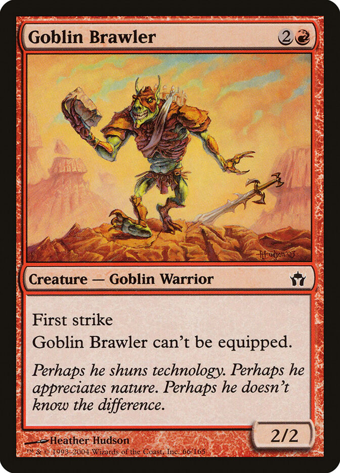 Goblin Brawler card front