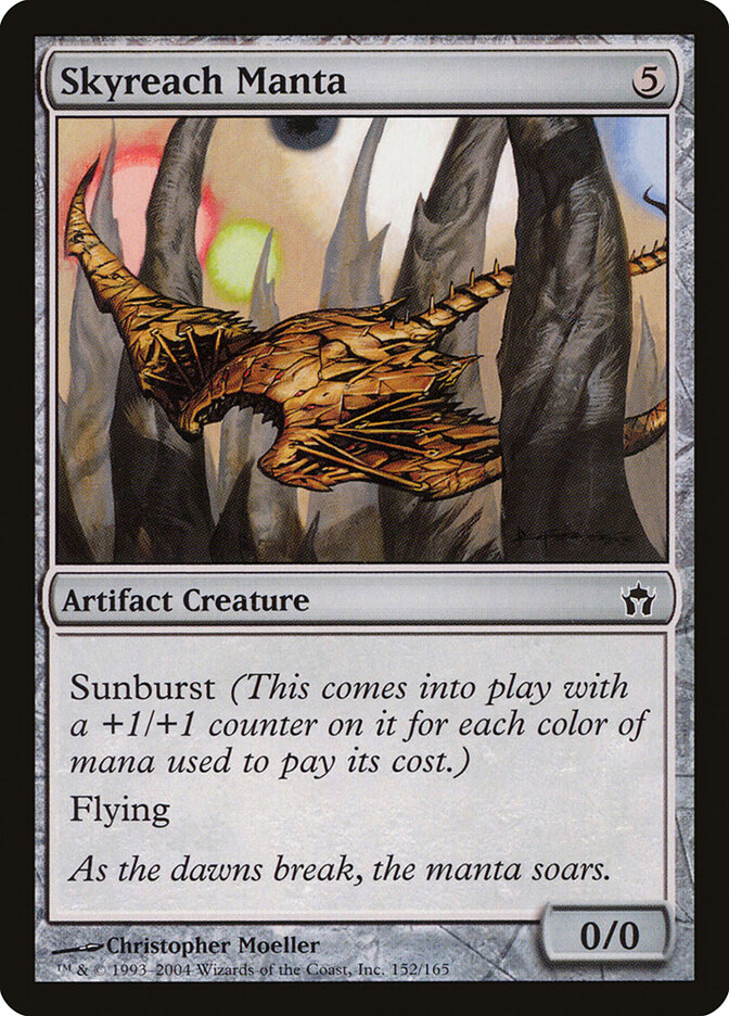Skyreach Manta card front