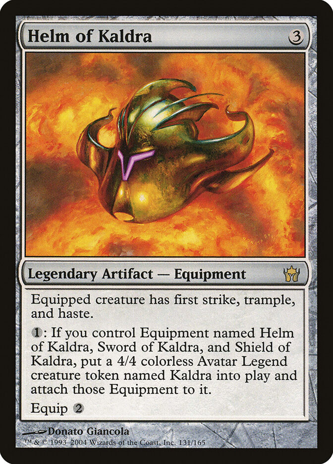 Helm of Kaldra card front