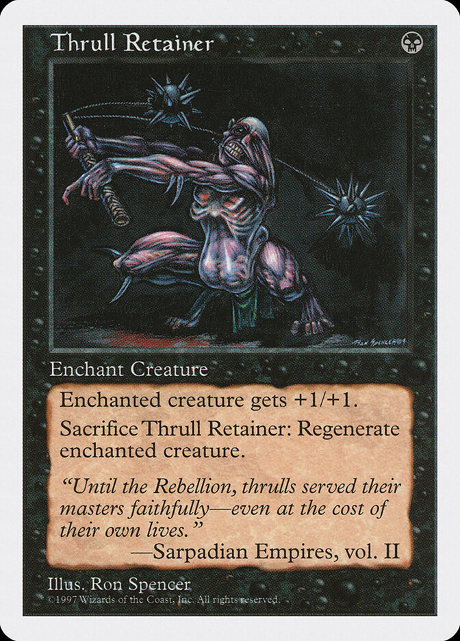 Thrull Retainer card front