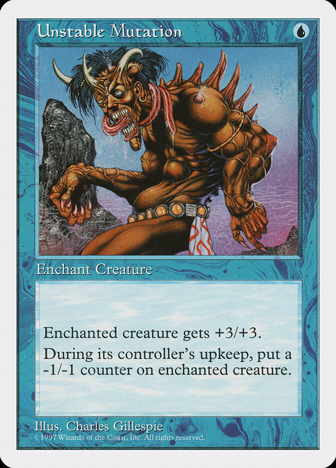 Unstable Mutation card front