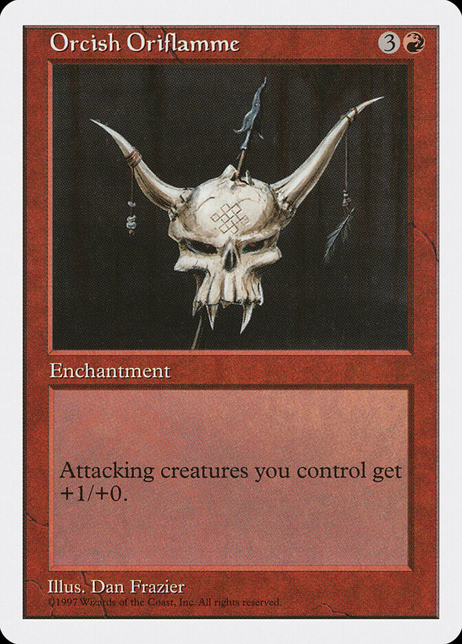 Orcish Oriflamme card front