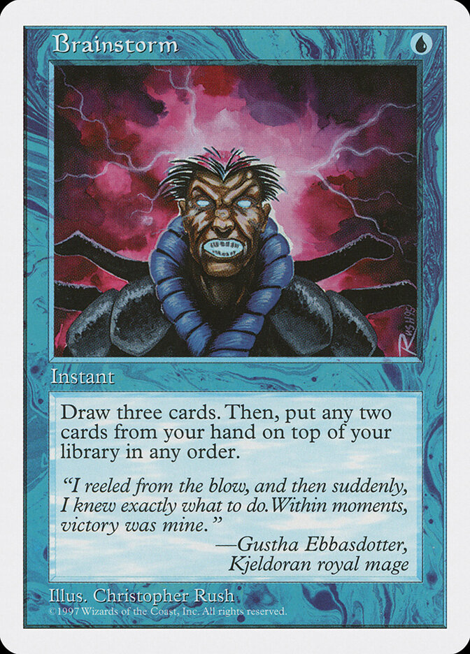 Brainstorm card front