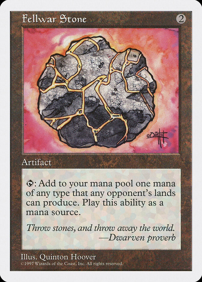 Fellwar Stone card front