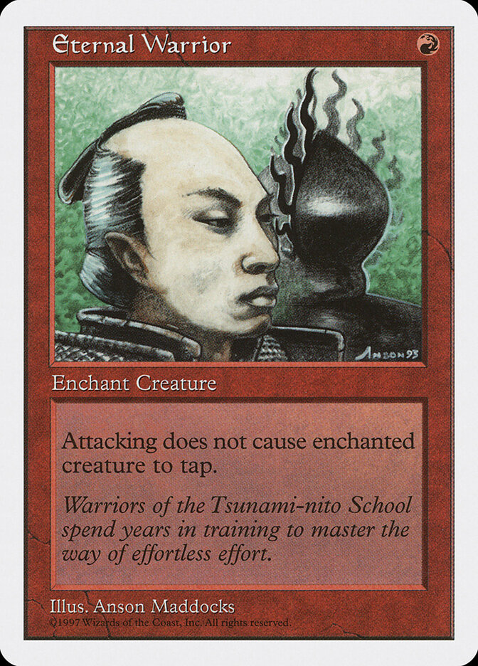 Eternal Warrior card front