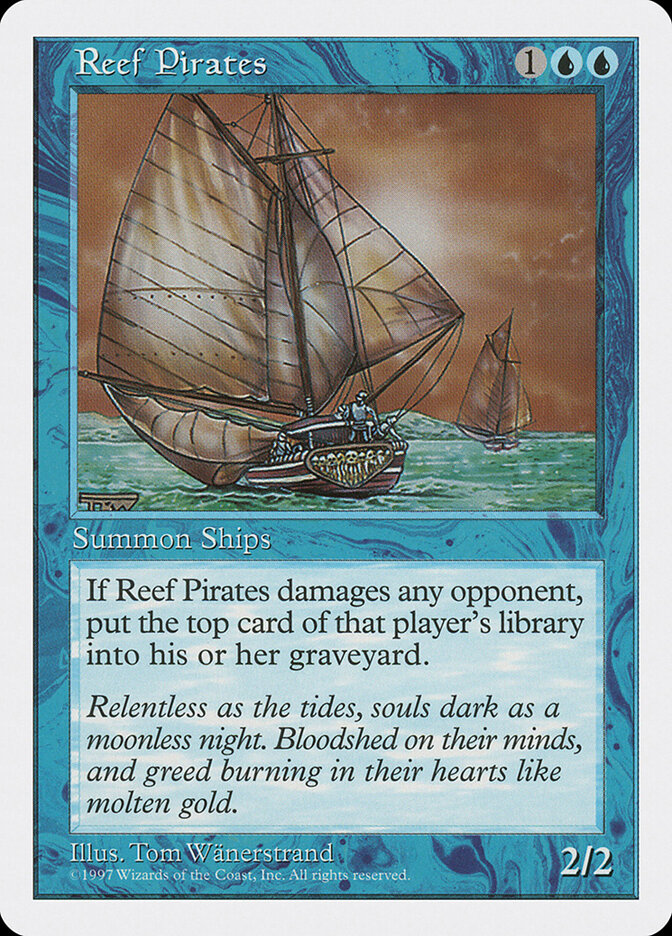 Reef Pirates card front