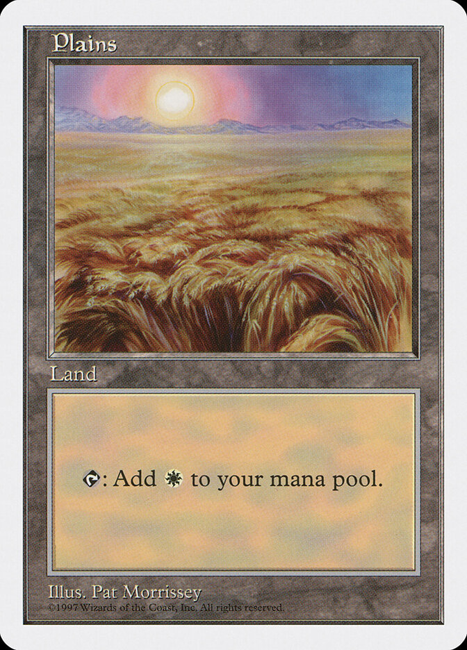 Plains card front