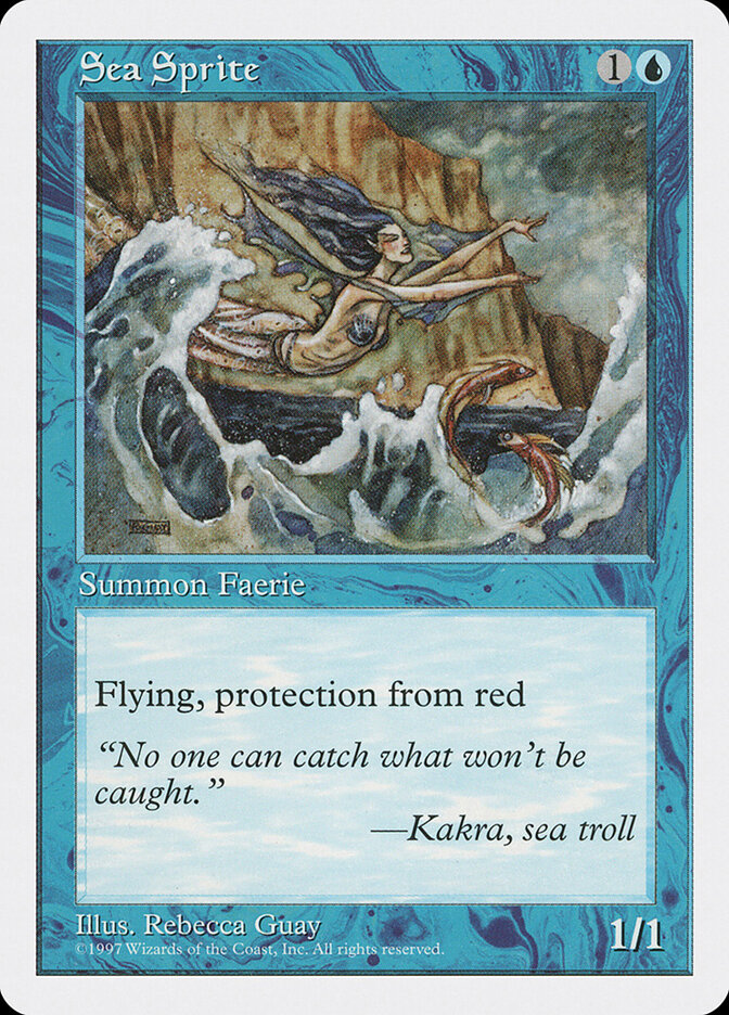 Sea Sprite card front