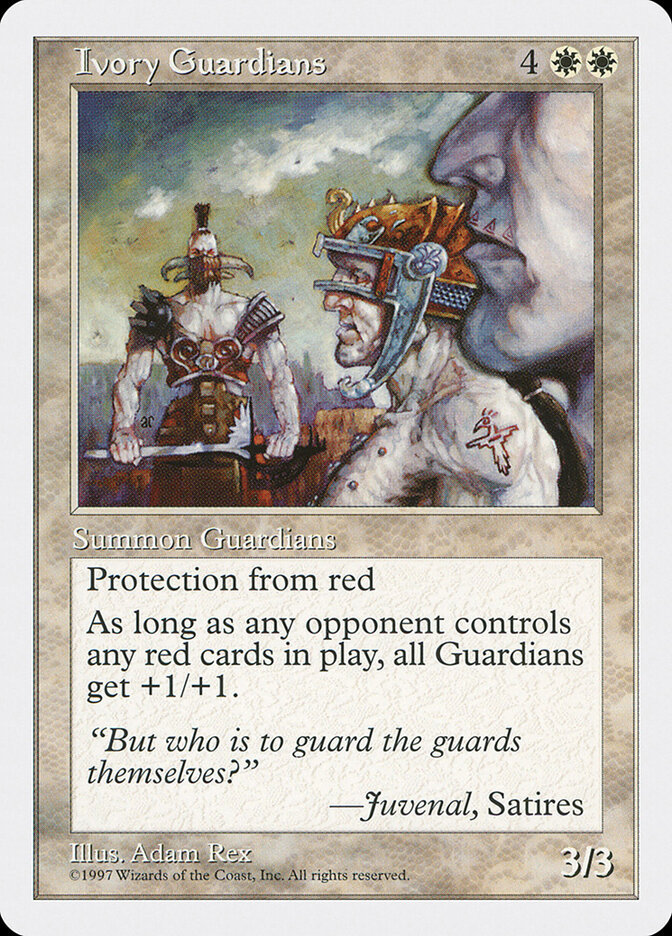 Ivory Guardians card front