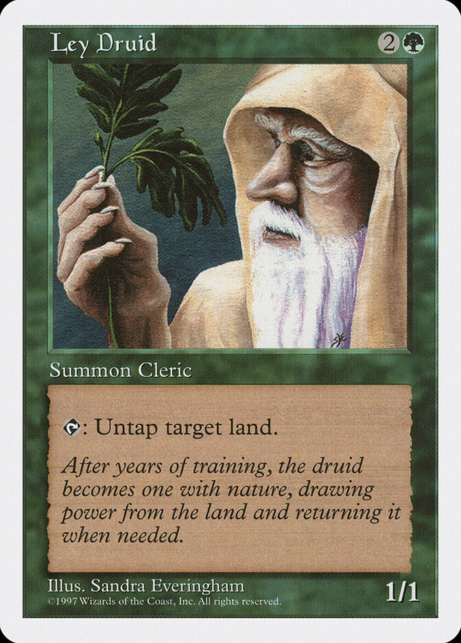 Ley Druid card front