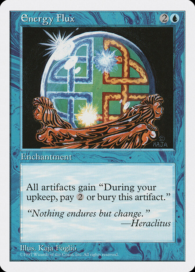 Energy Flux card front