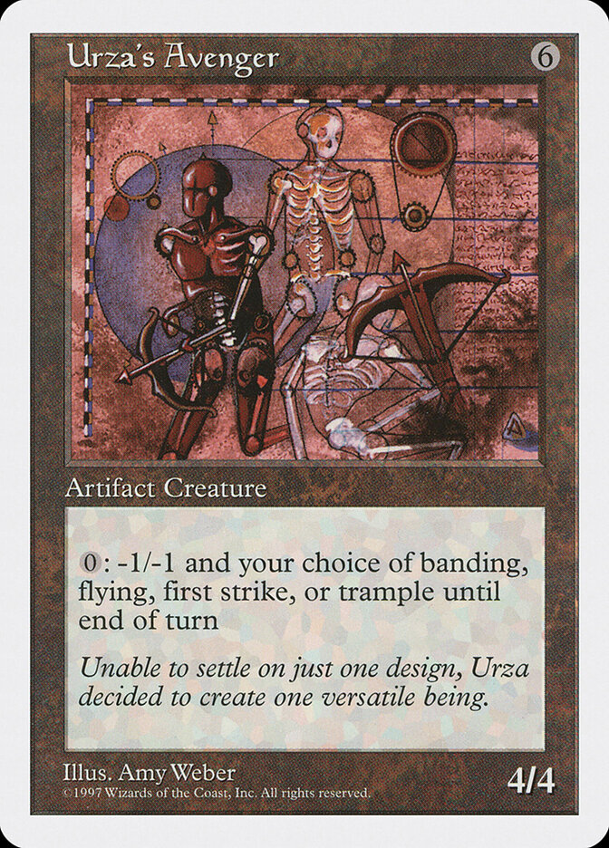 Urza's Avenger card front