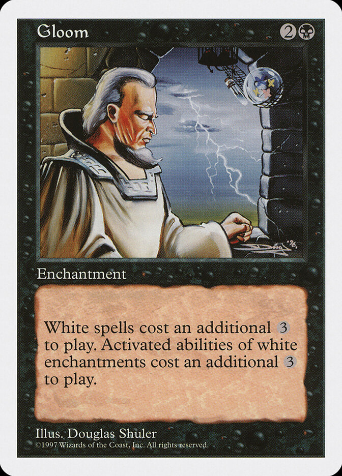 Gloom card front
