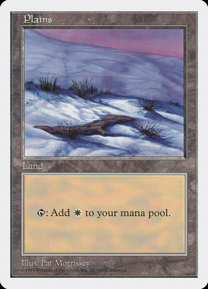 Plains card front