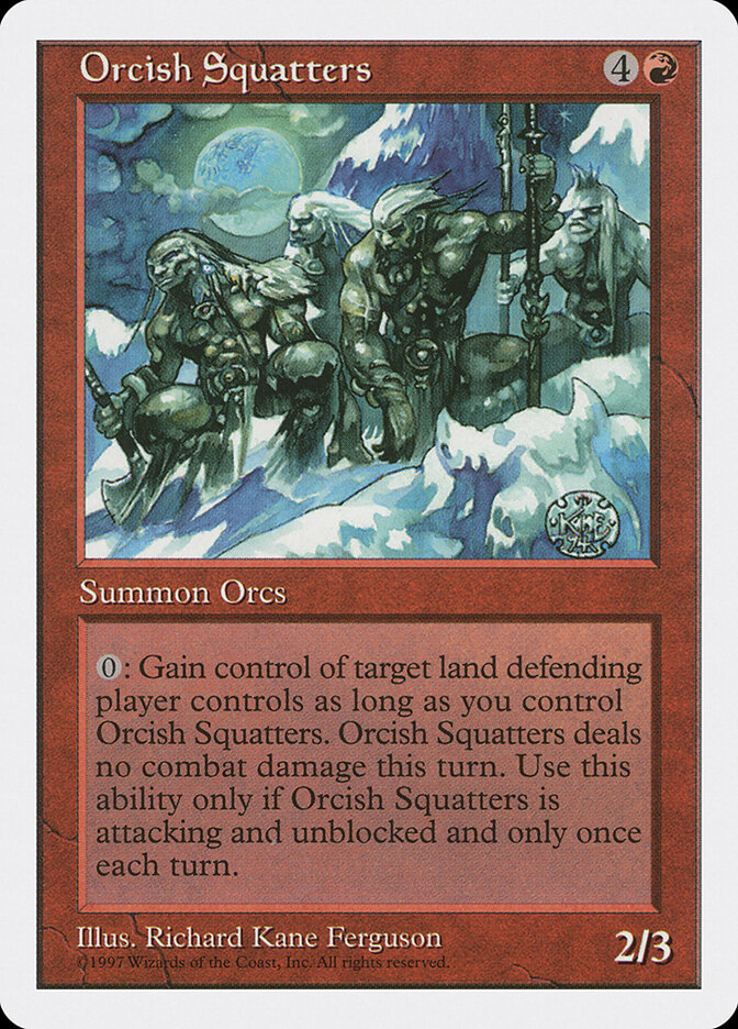 Orcish Squatters card front