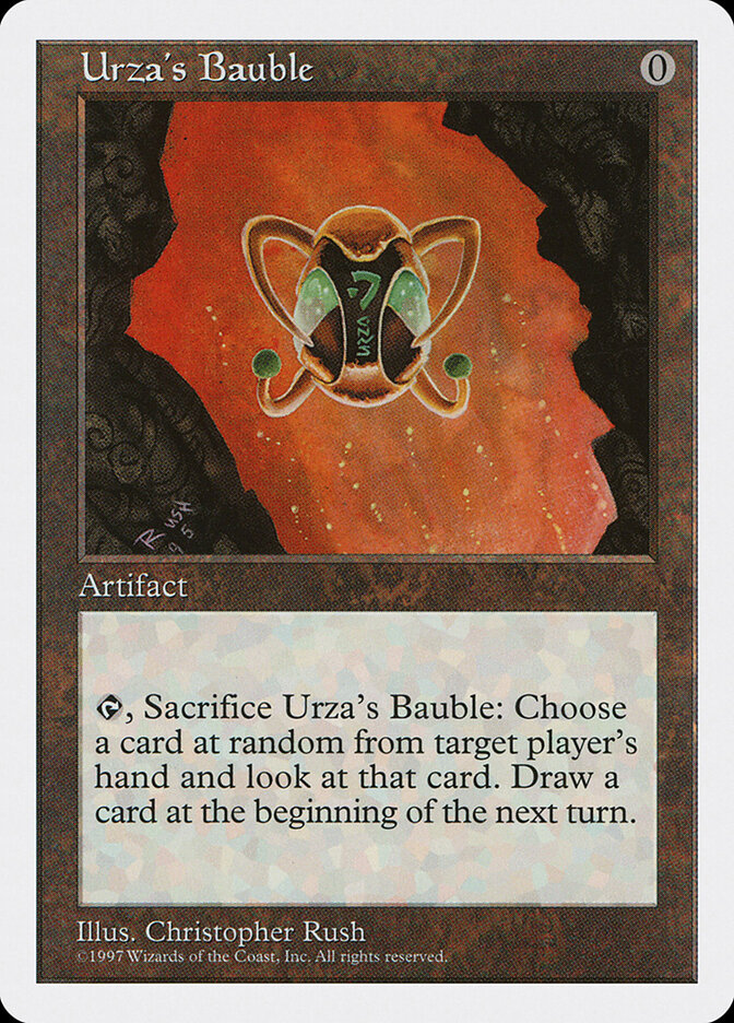 Urza's Bauble card front
