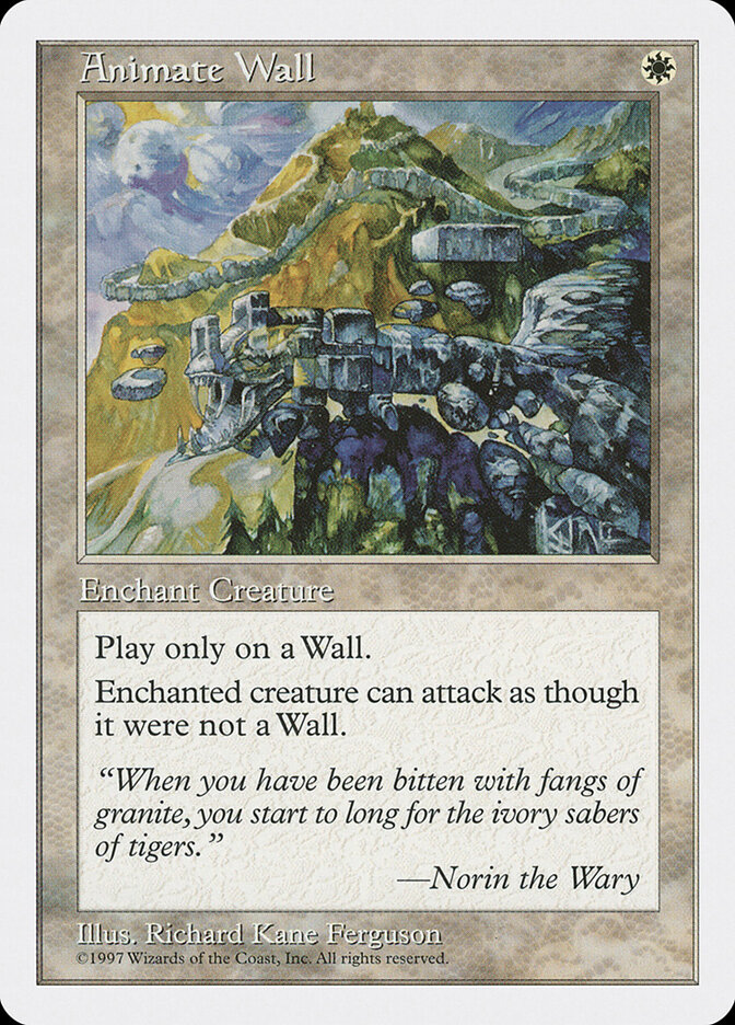 Animate Wall card front