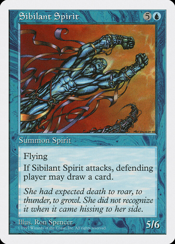 Sibilant Spirit card front