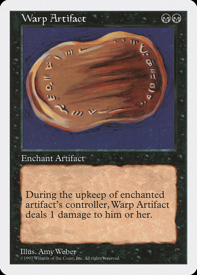 Warp Artifact card front