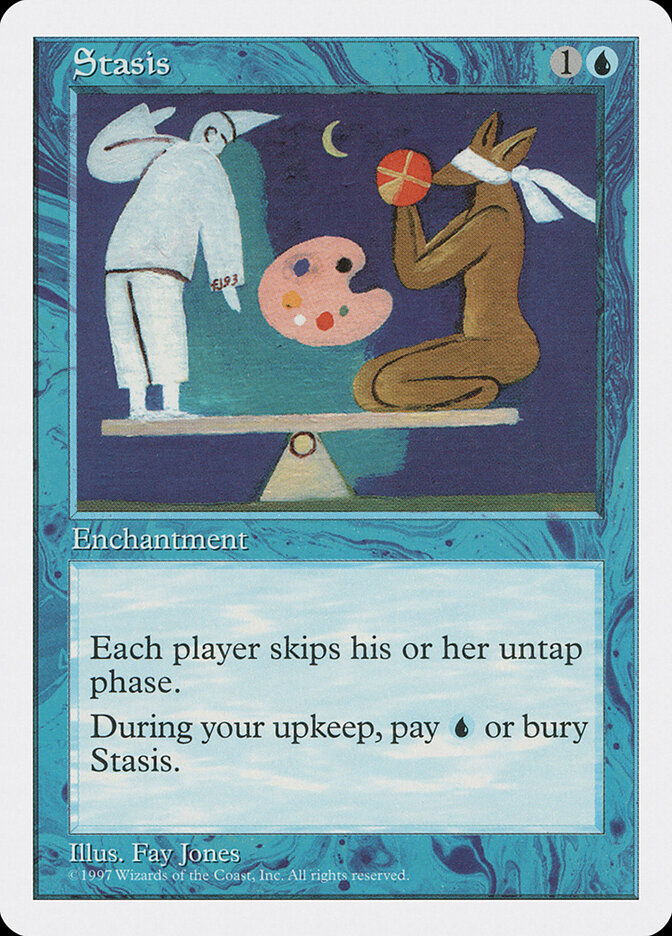 Stasis card front