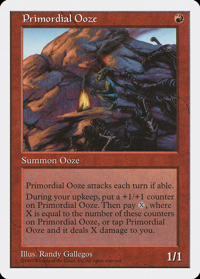 Primordial Ooze card front