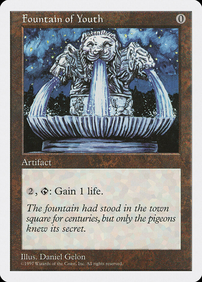 Fountain of Youth card front