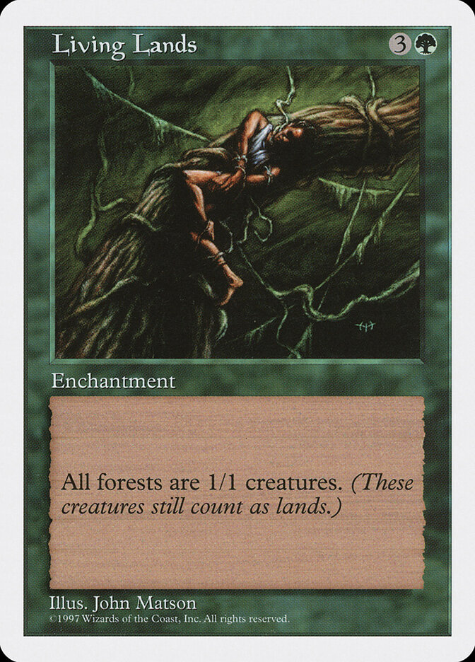 Living Lands card front