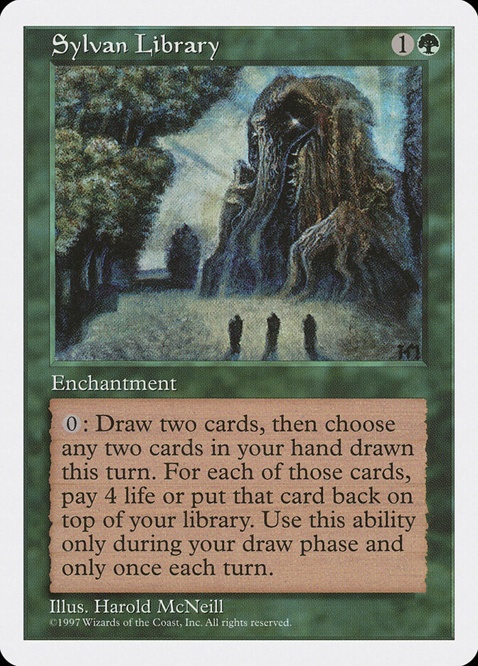 Sylvan Library card front