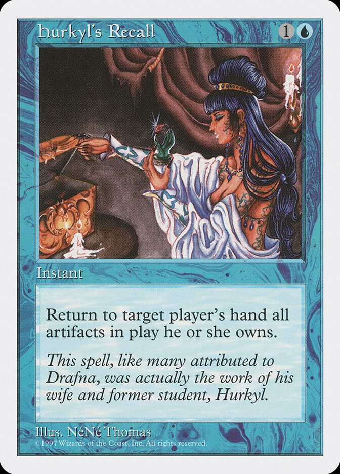 Hurkyl's Recall card front