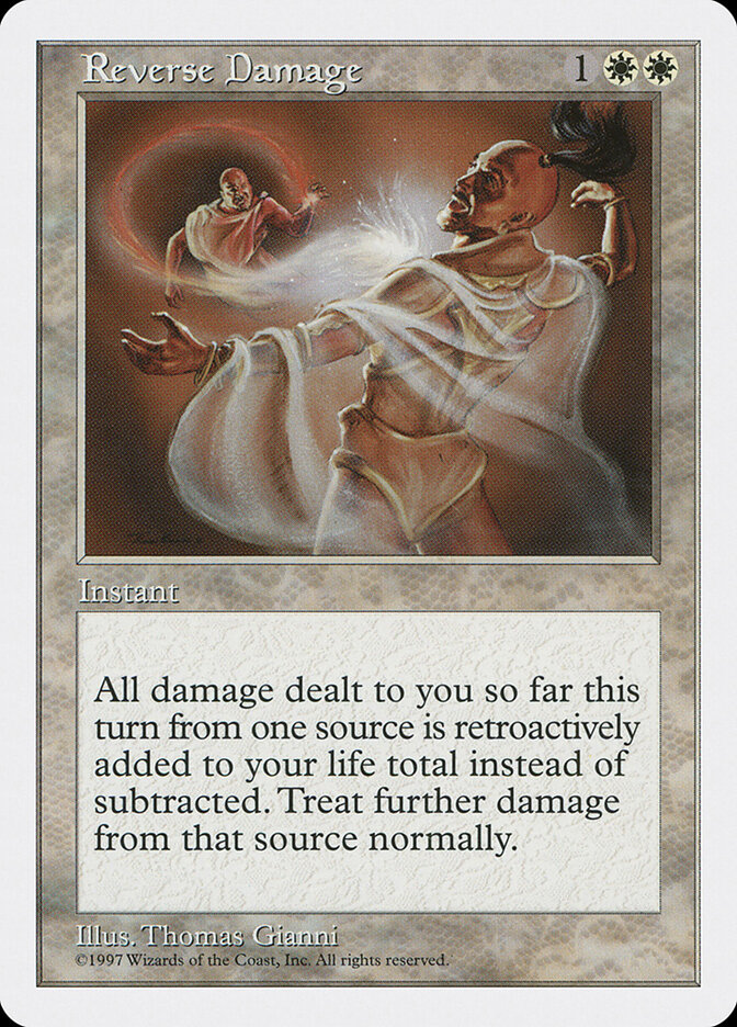 Reverse Damage card front