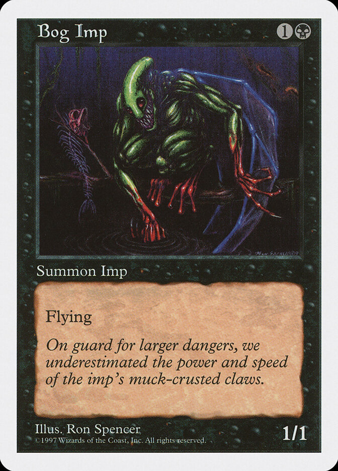 Bog Imp card front