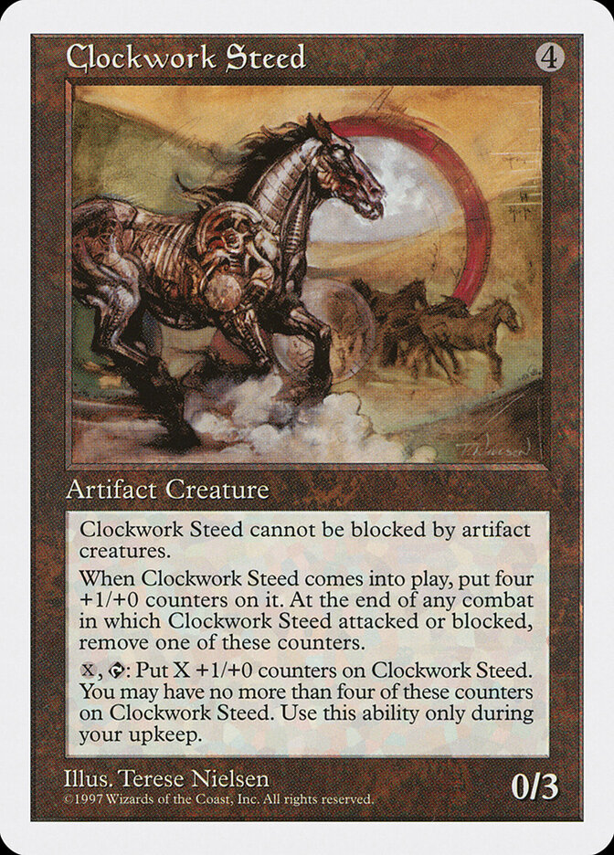 Clockwork Steed card front