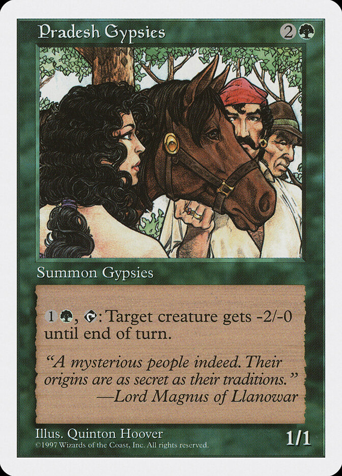 Pradesh Gypsies card front