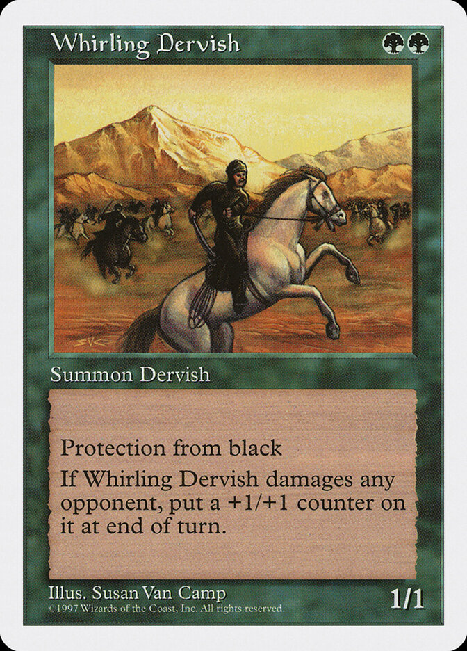 Whirling Dervish card front