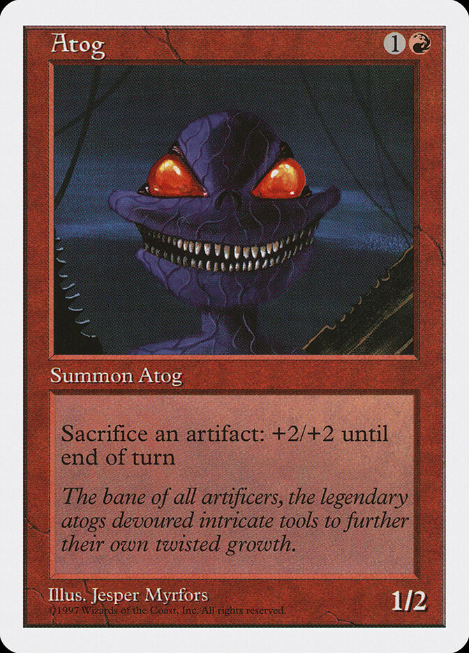 Atog card front