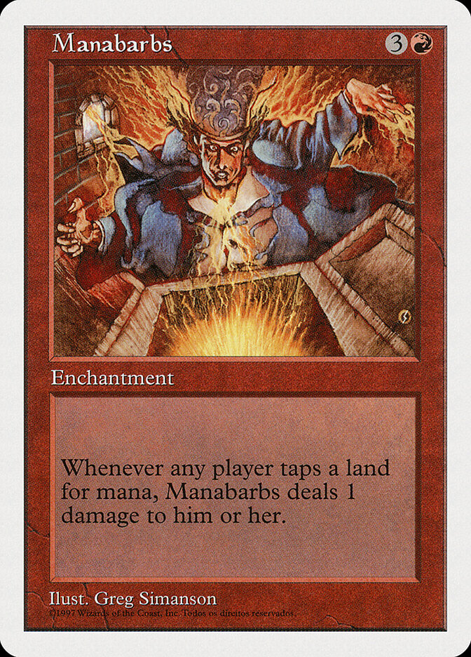 Manabarbs card front