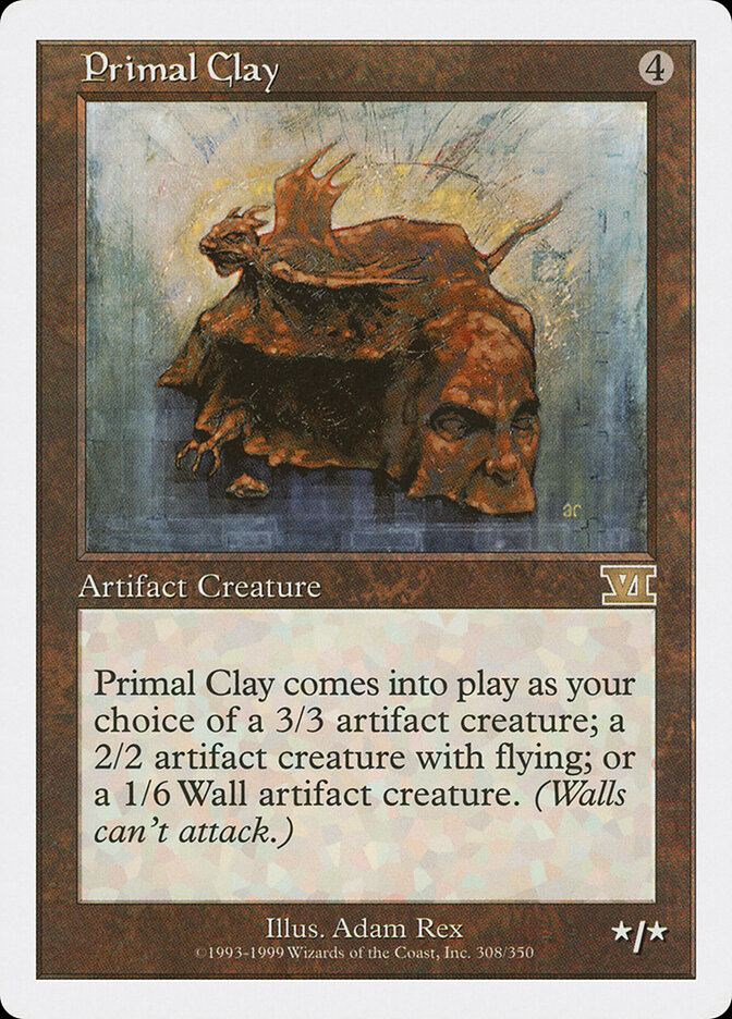 Primal Clay card front