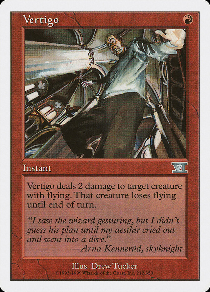 Vertigo card front