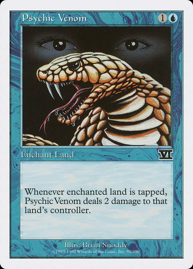 Psychic Venom card front